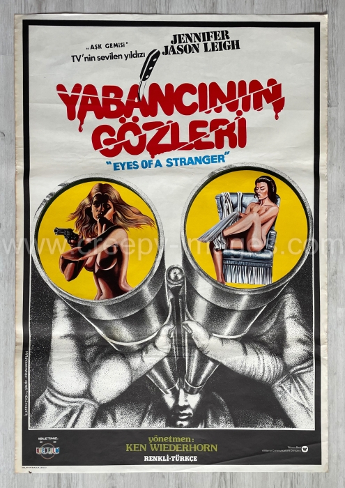Eyes of a Stranger – Turkish one-sheet